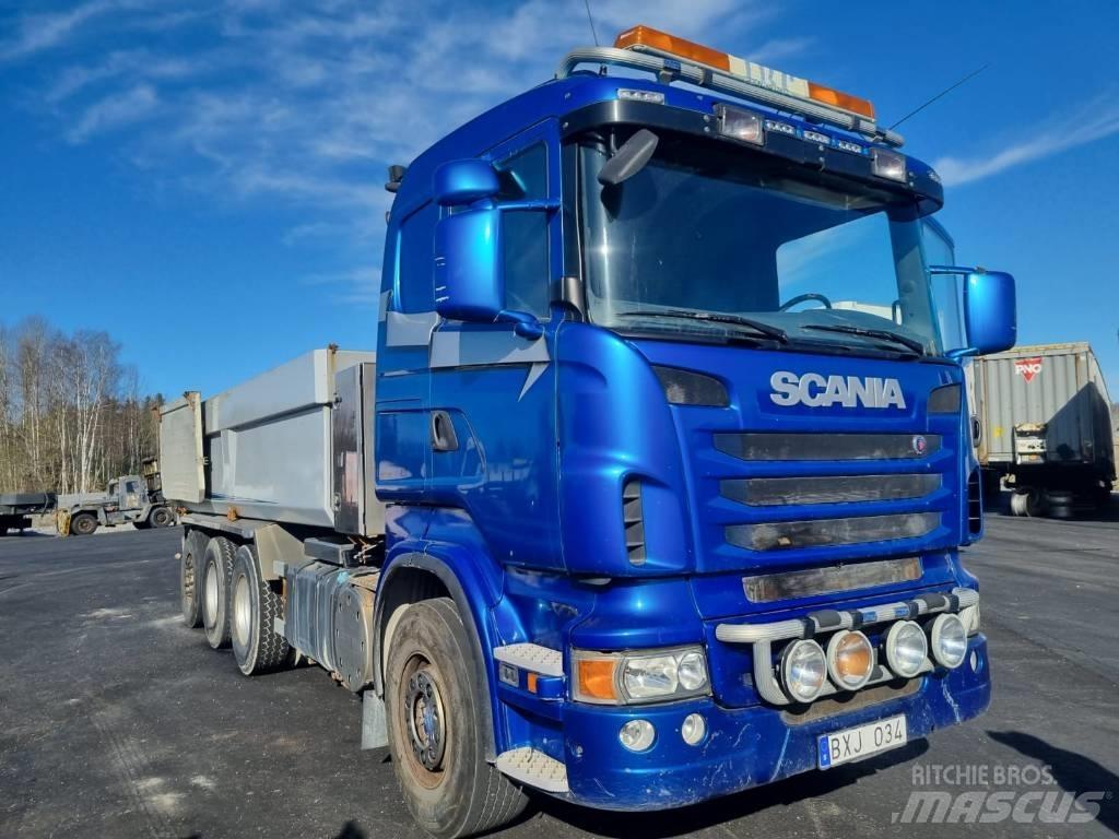 Scania R 560 LB Lastbiler med tip