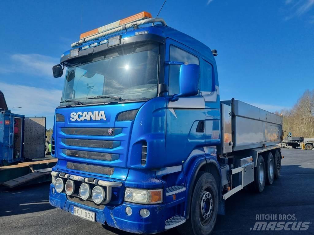 Scania R 560 LB Lastbiler med tip