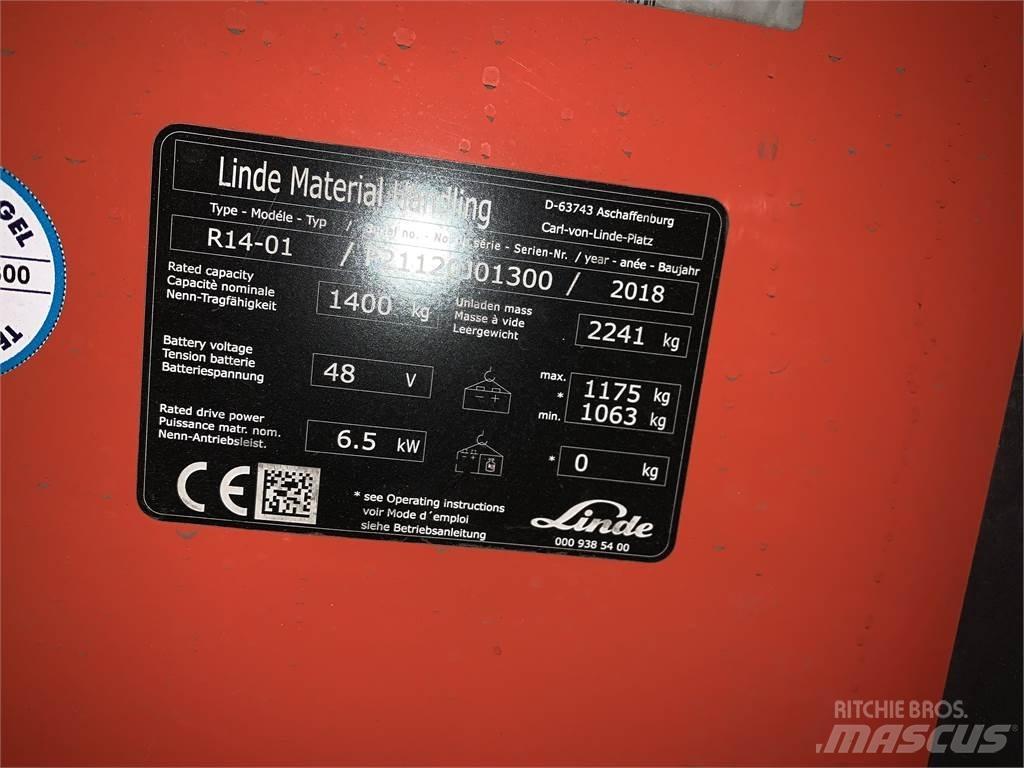 Linde R14 Reachtruck