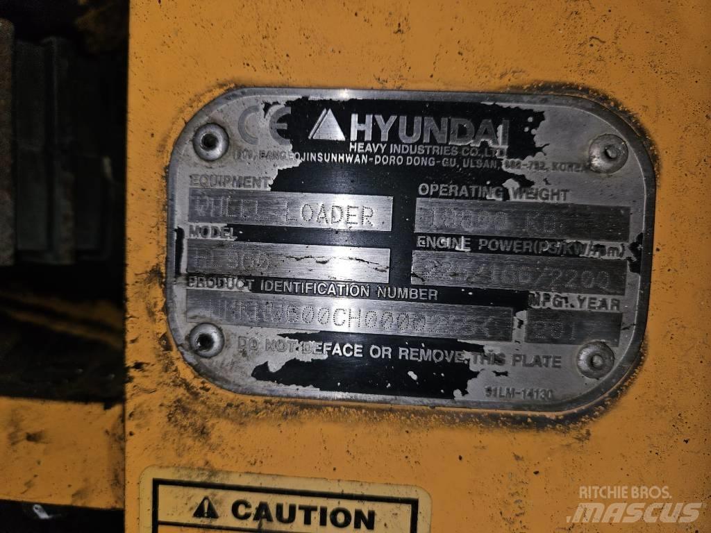 Hyundai HL 960 Læssemaskiner på hjul