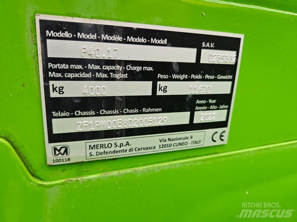 Merlo P 40.17 Teleskoplæssere