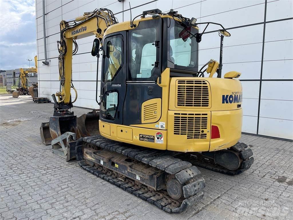 Komatsu PC88MR-10 Gravemaskiner på hjul