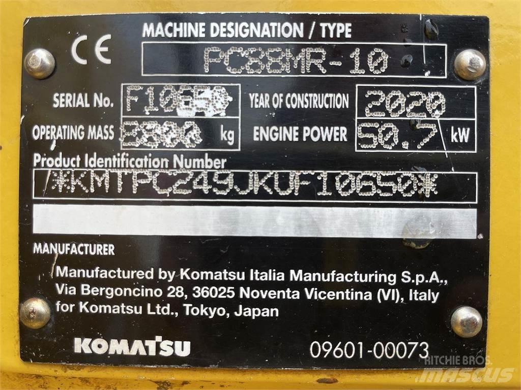Komatsu PC88MR-10 Gravemaskiner på hjul