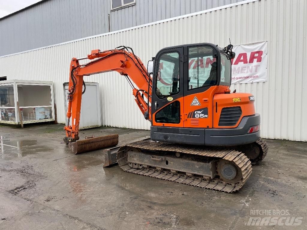 Doosan DX85 Midi-gravemaskiner 7t - 12t