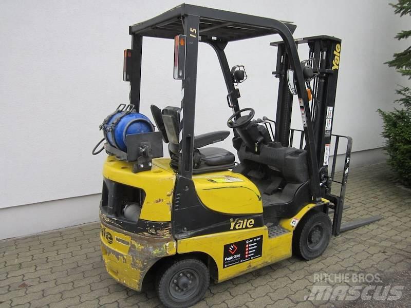 Yale GLP15MX LPG gaffeltrucks