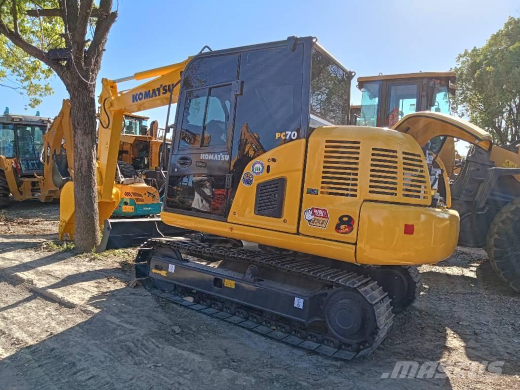 Komatsu PC 70 Midi-gravemaskiner 7t - 12t
