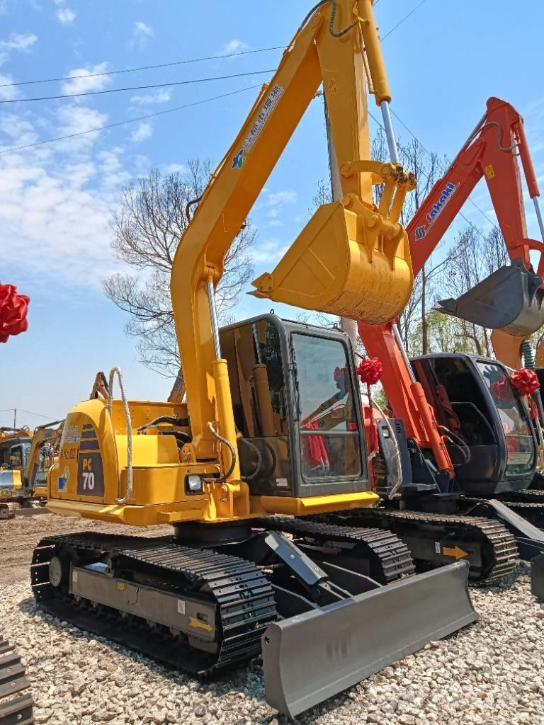 Komatsu PC 70 Midi-gravemaskiner 7t - 12t