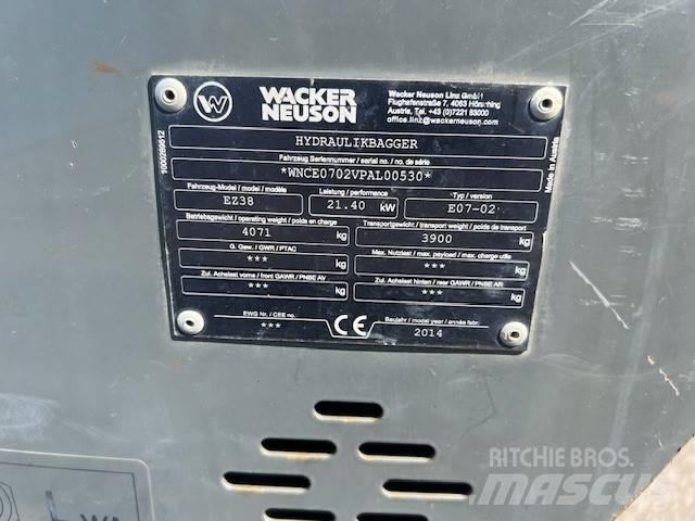 Wacker Neuson EZ 38 Gravemaskiner på larvebånd