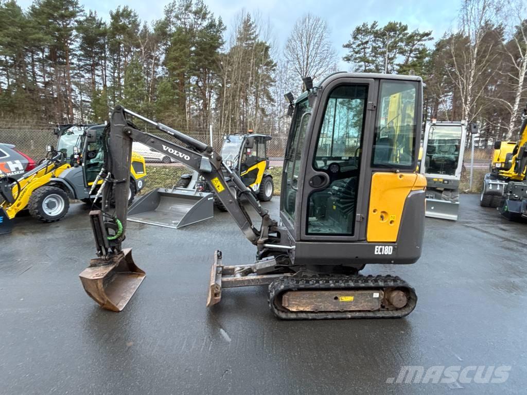 Volvo EC18 D Minigravemaskiner