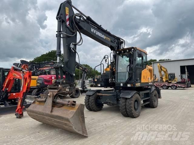 Hyundai HW 170 ACR Gravemaskiner på hjul