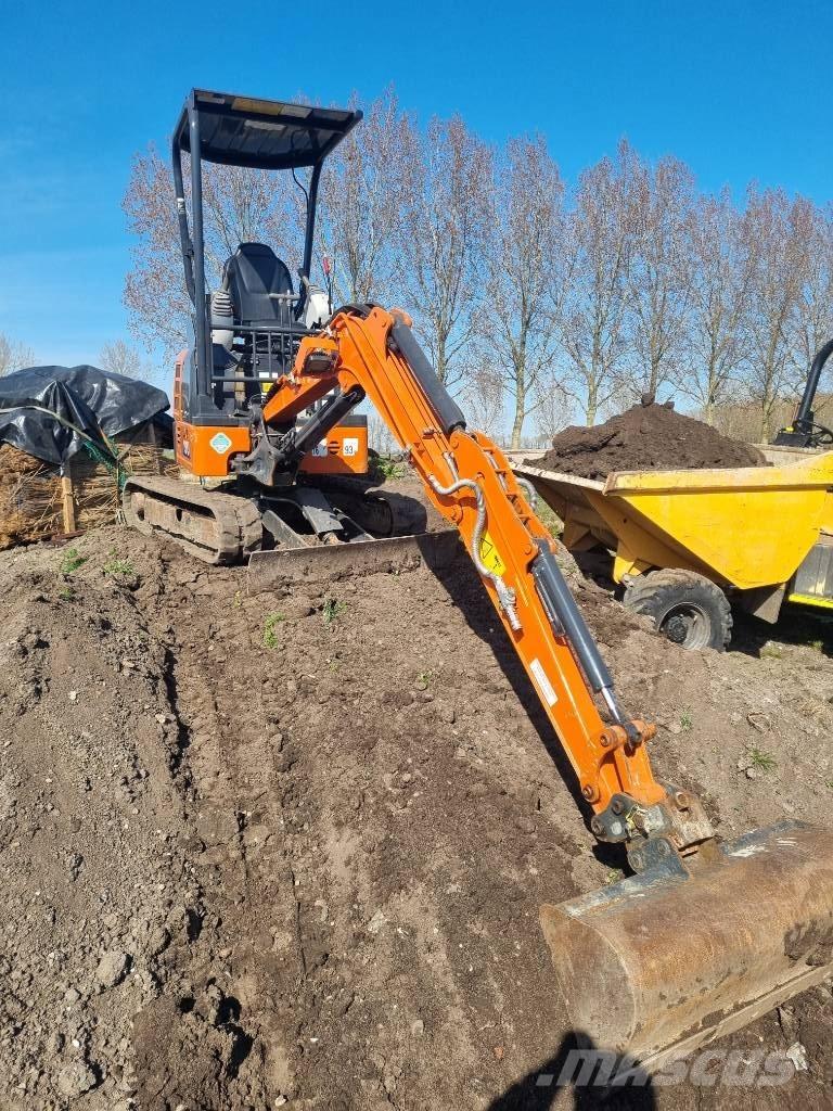 Hitachi ZX 19 U Minigravemaskiner