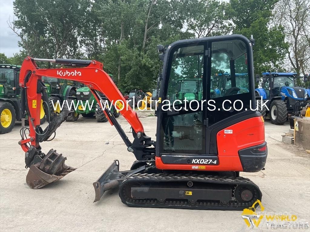 Kubota KX 027 Minigravemaskiner