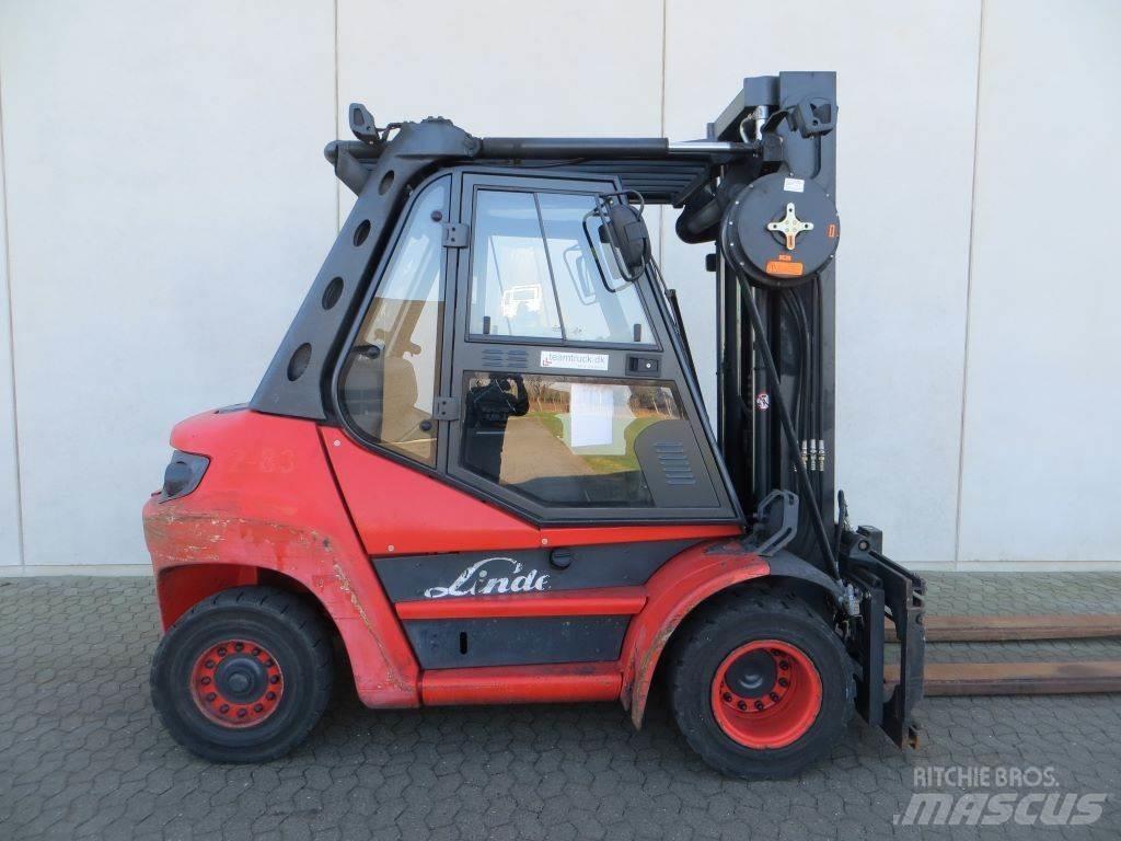 Linde H80D-01 Diesel gaffeltrucks