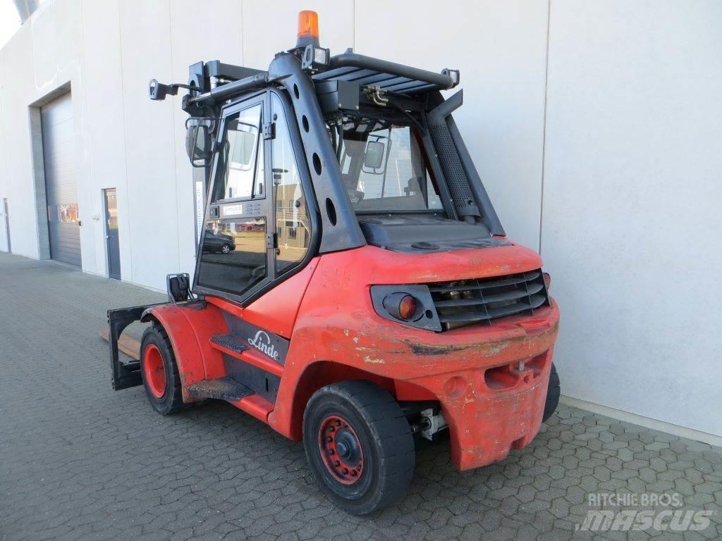 Linde H80D-01 Diesel gaffeltrucks
