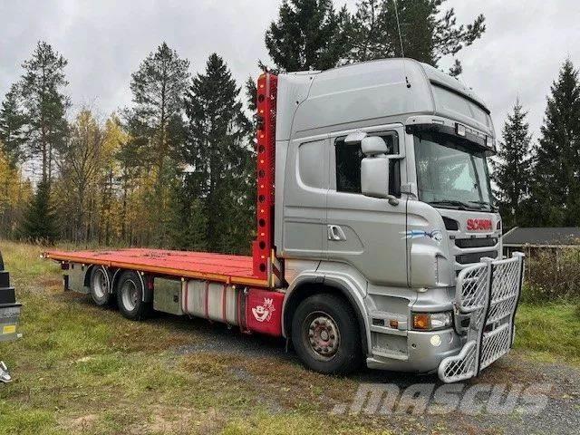 Scania R 560 6*2 Lastbil med lad/Flatbed