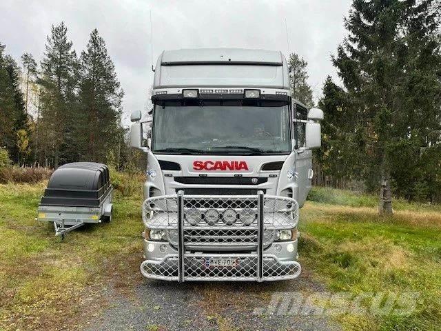 Scania R 560 6*2 Lastbil med lad/Flatbed