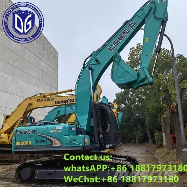 Kobelco SK 200-8 Gravemaskiner på larvebånd