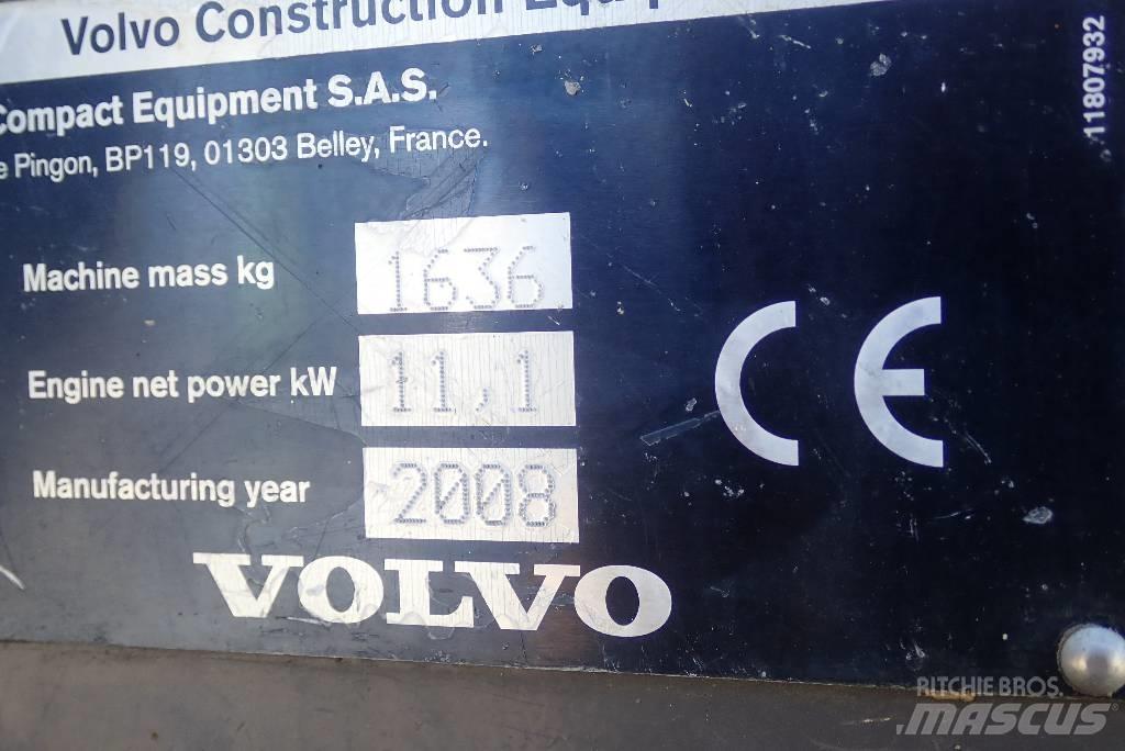 Volvo EC 15 B Minigravemaskiner