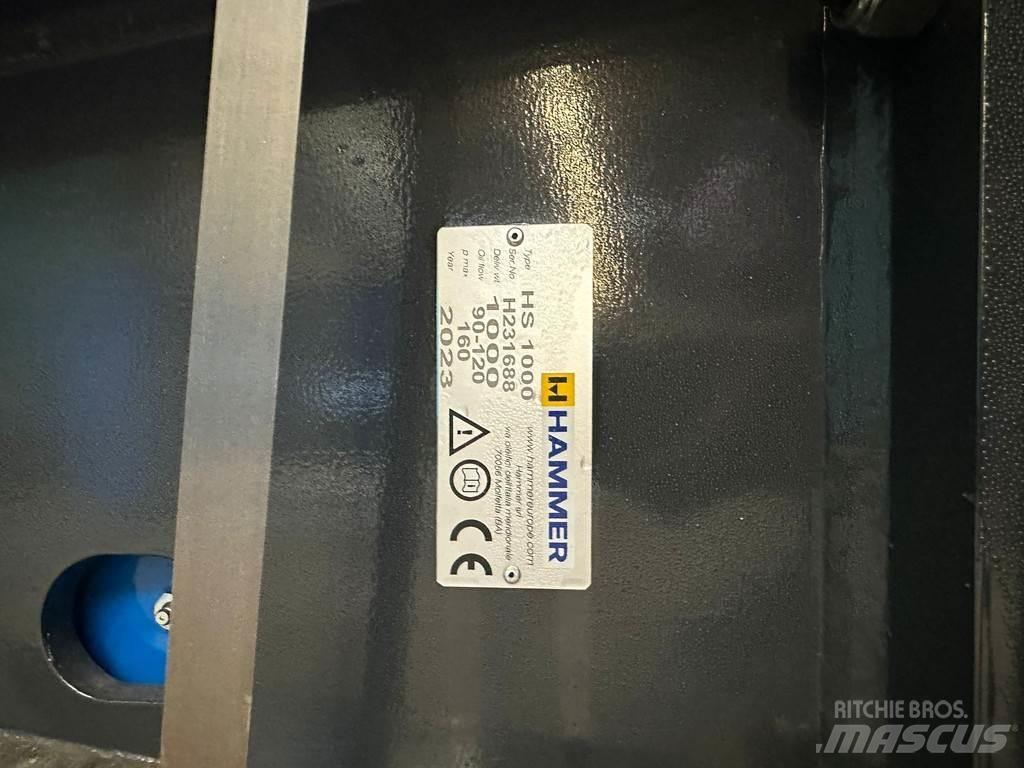 Hammer HS1000 Hydraulik / Trykluft hammere