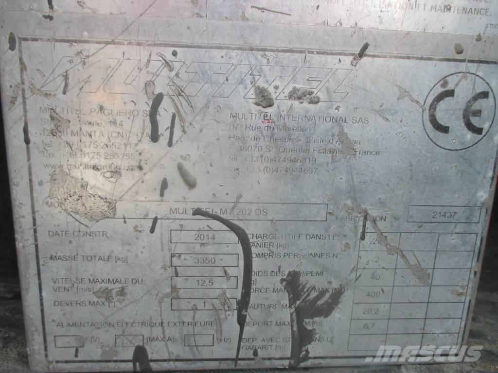 Multitel MT 202 DS Lastbilmonterede lifte