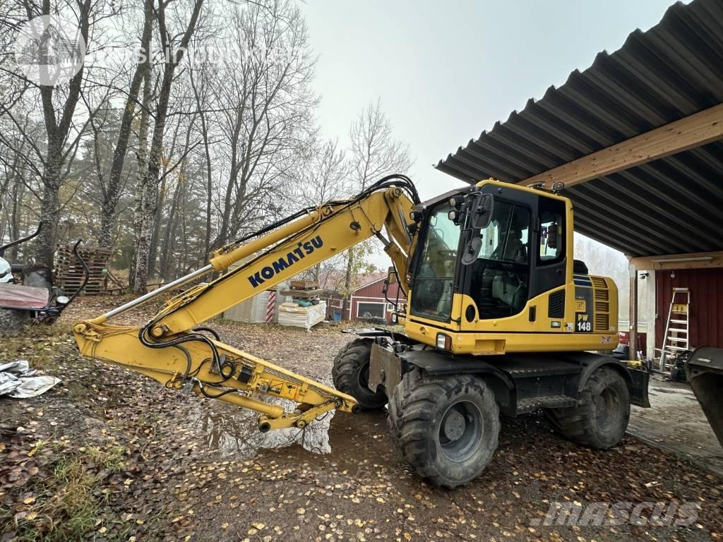 Komatsu PW 148-8 Gravemaskiner på hjul