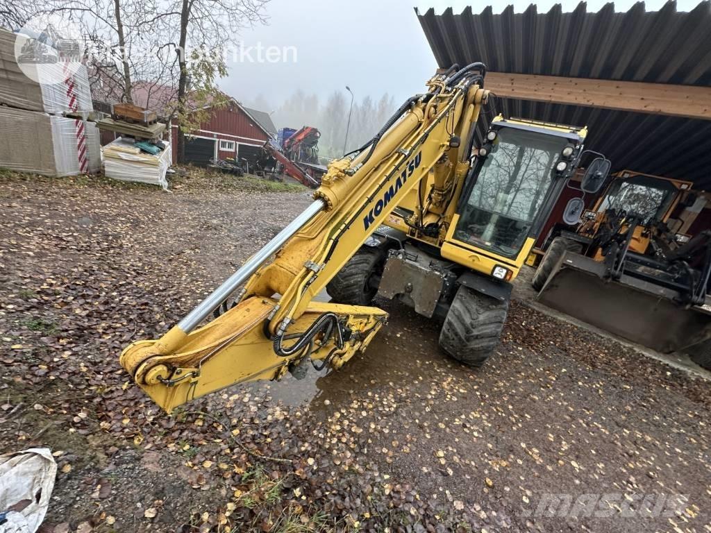 Komatsu PW 148-8 Gravemaskiner på hjul