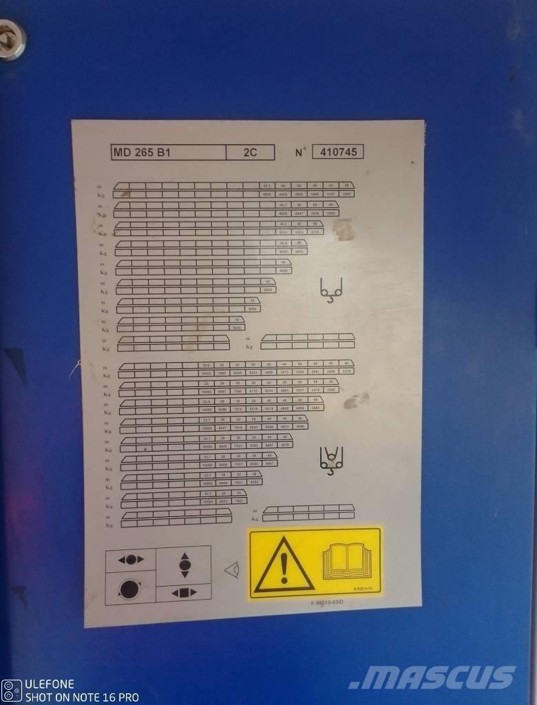 Potain MD265B1-J10 Tårn kraner