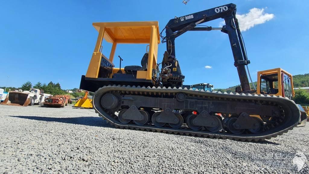 Morooka Hiab Kran Bælte-tipvogn