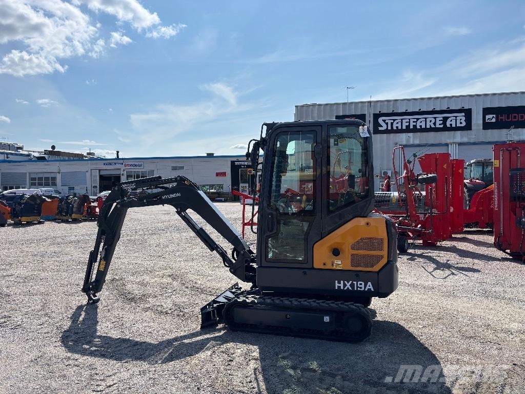Hyundai HX19A Minigravemaskiner
