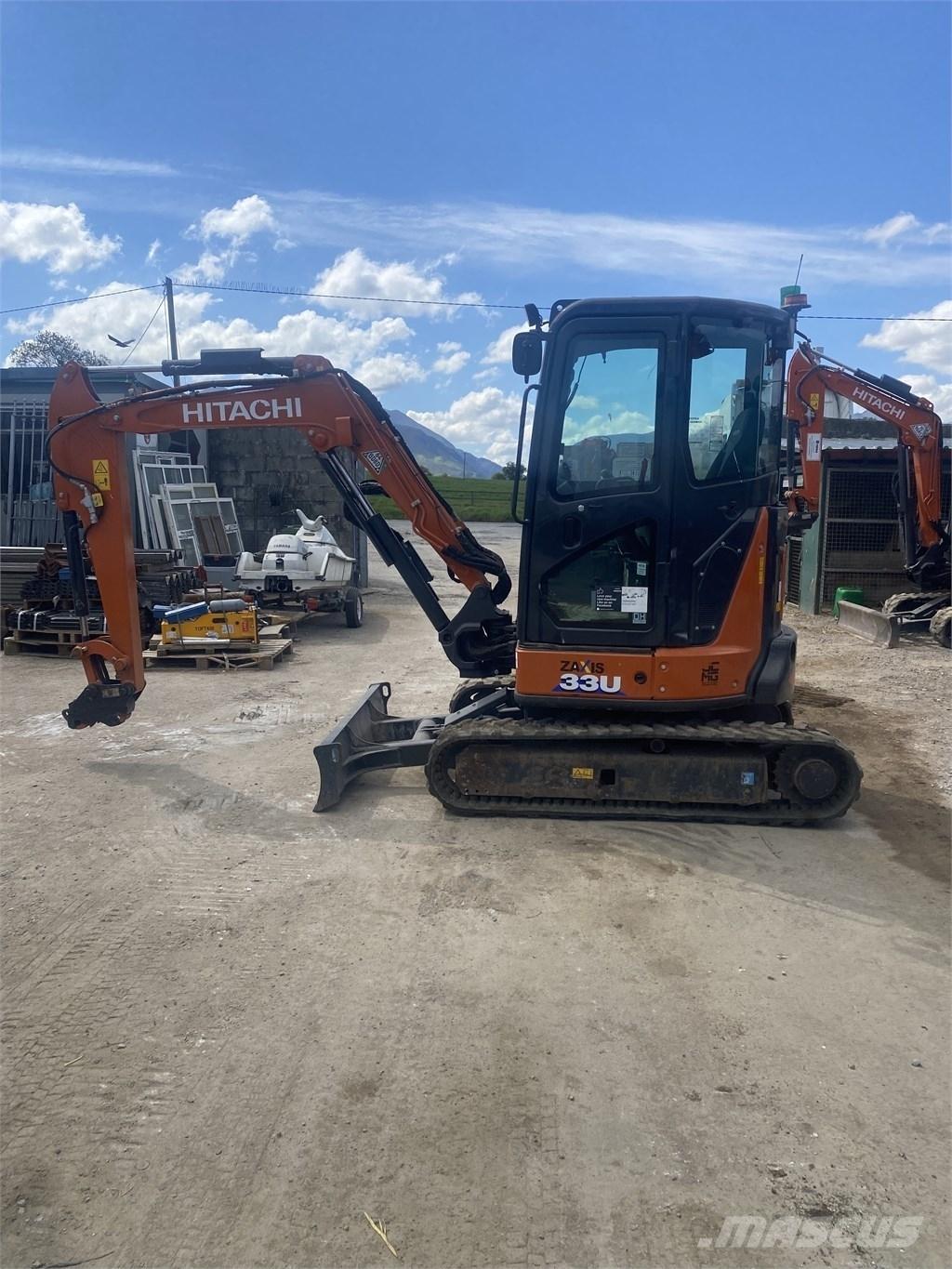 Hitachi Zaxis33U-6 Minigravemaskiner
