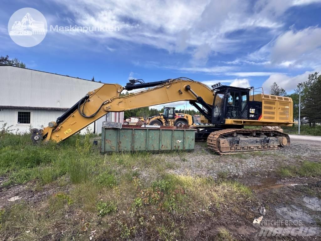 CAT 374 F L Gravemaskiner på larvebånd