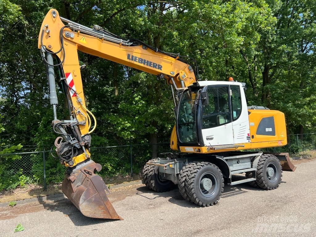 Liebherr A 918 Gravemaskiner på hjul