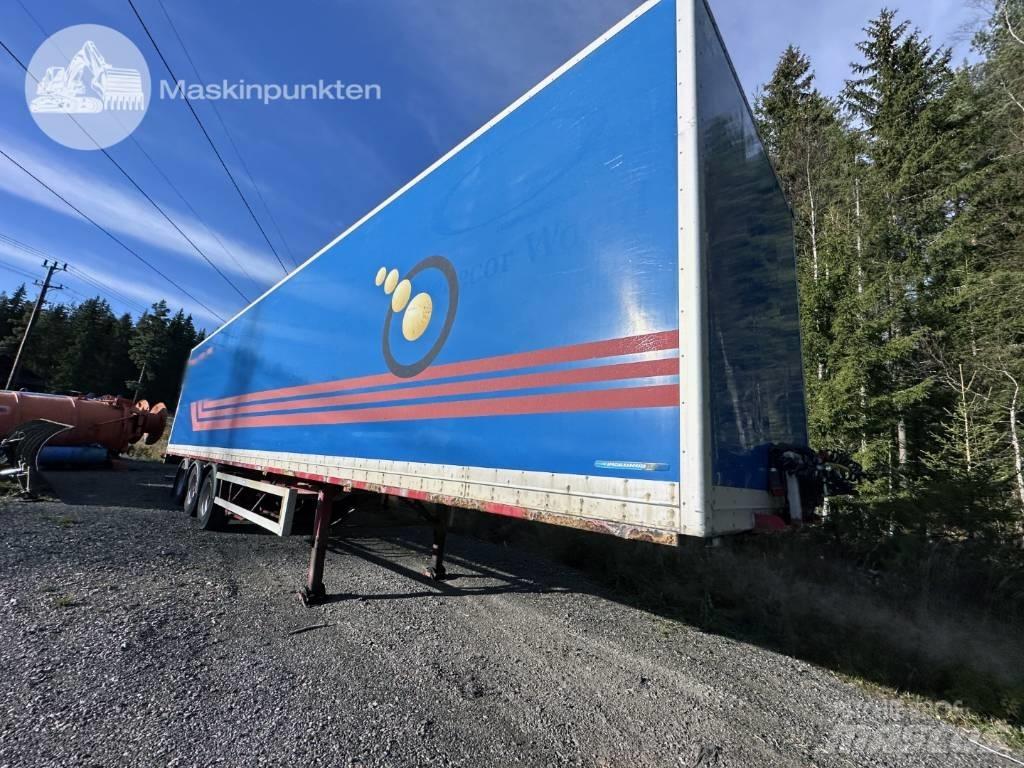 HFR SL 24 Semi-trailer med fast kasse
