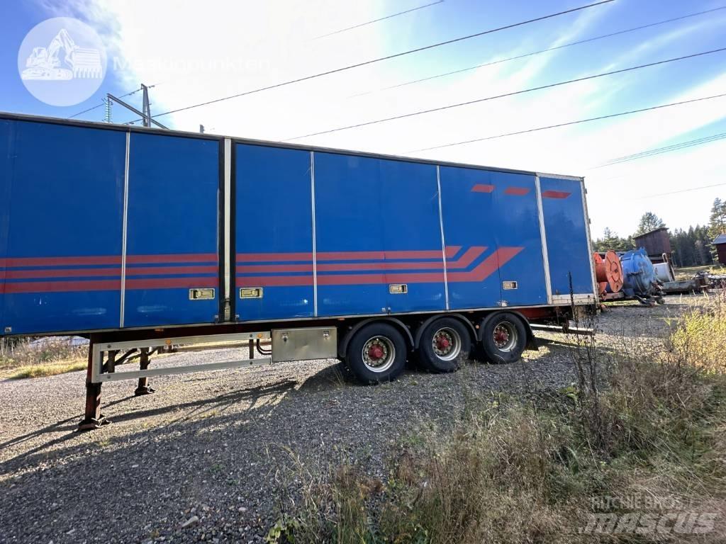 HFR SL 24 Semi-trailer med fast kasse