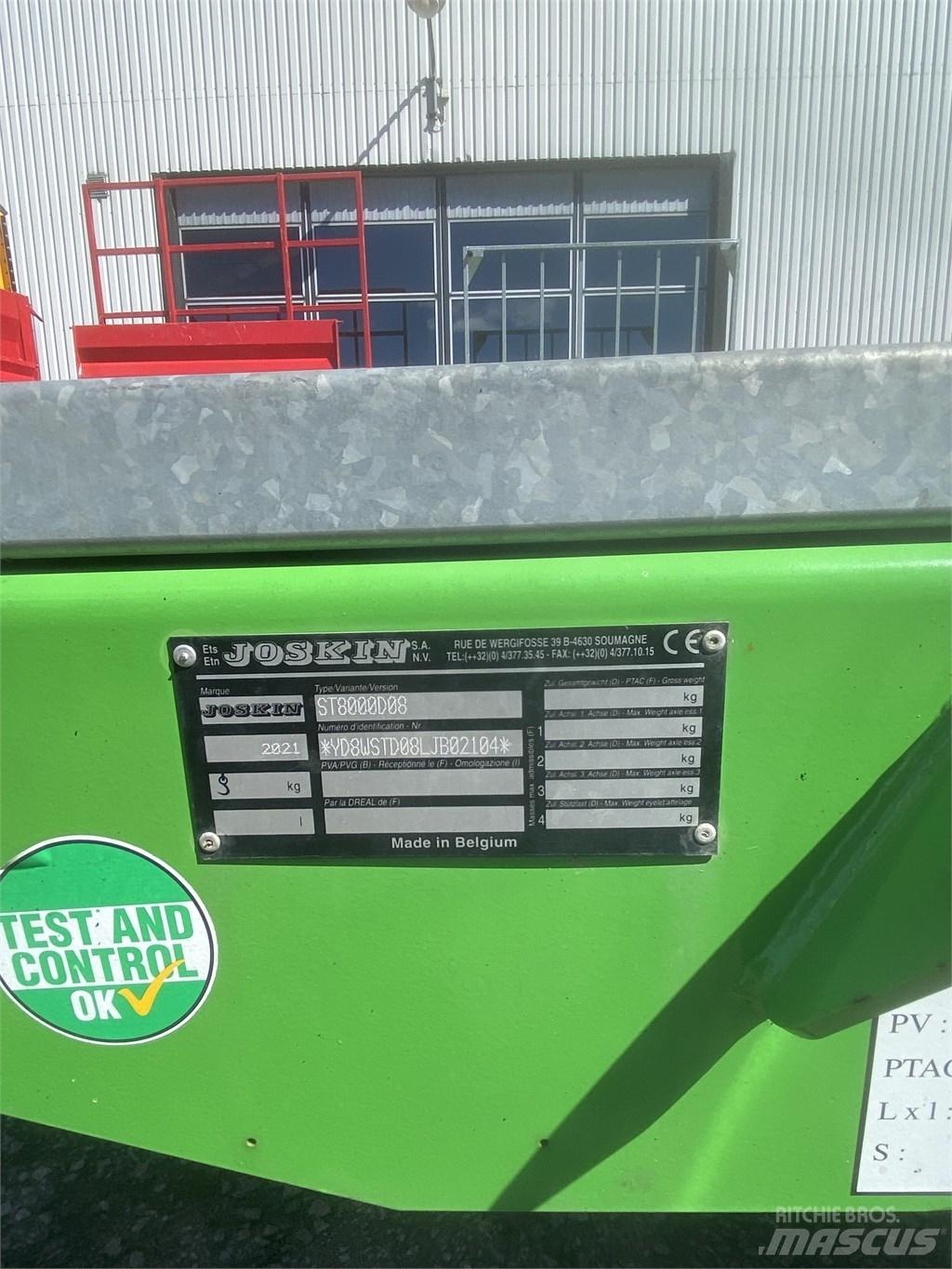 Joskin S80D11 Ballevogne
