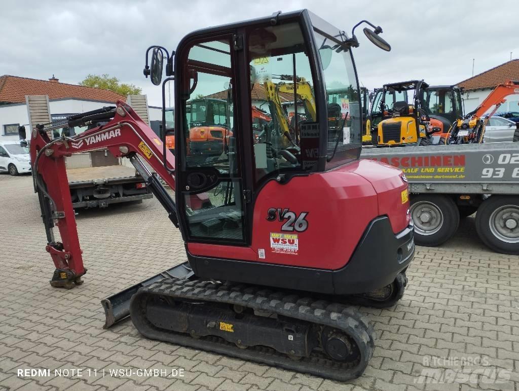 Yanmar SV 26 Minigravemaskiner