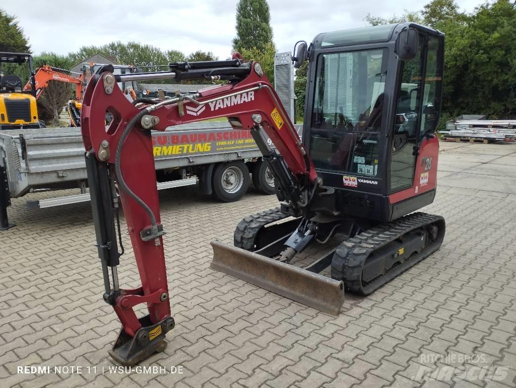 Yanmar SV 26 Minigravemaskiner