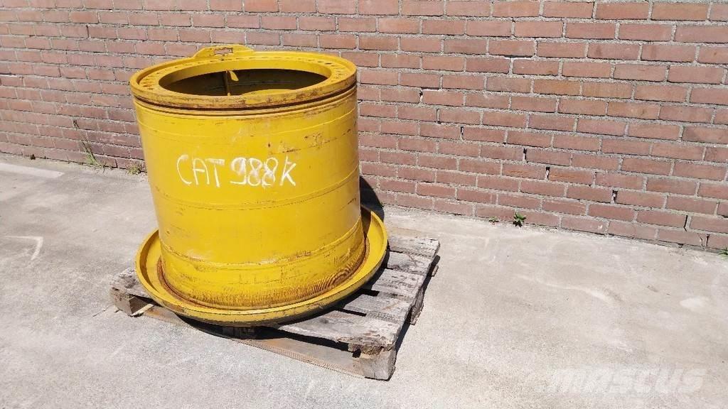 CAT 988 rim Dæk, hjul og fælge