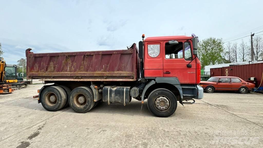 MAN FE 410 Lastbiler med tip
