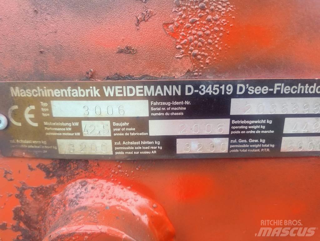 Weidemann 3006 Parts Læssemaskiner på hjul