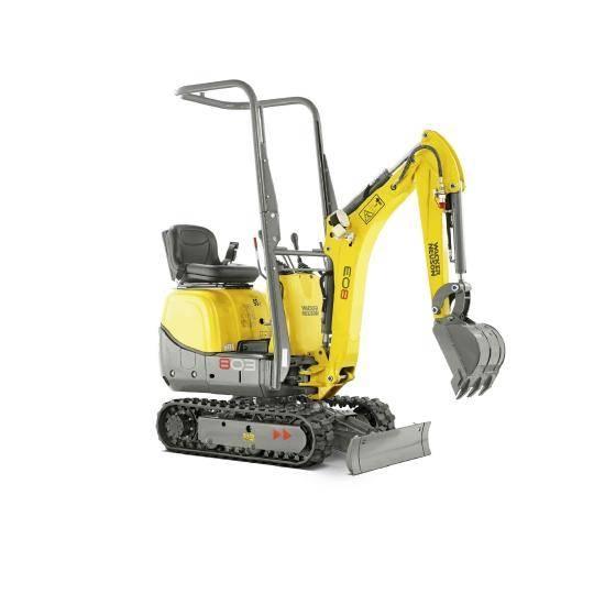 Wacker Neuson 803 Minigravemaskiner