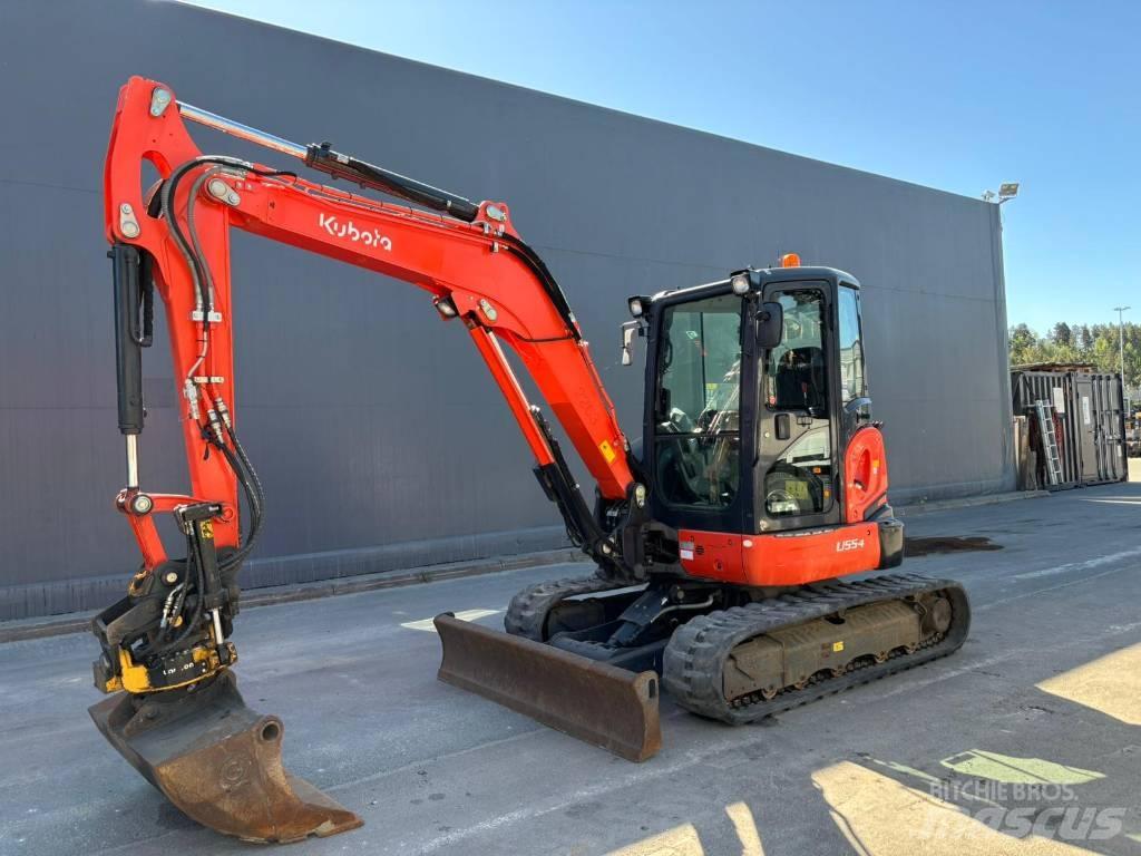  *SOLD* Kubota U 55-4 Minigravemaskiner