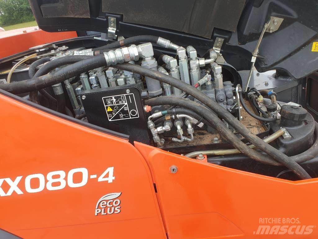 Kubota KX 080-4 Midi-gravemaskiner 7t - 12t