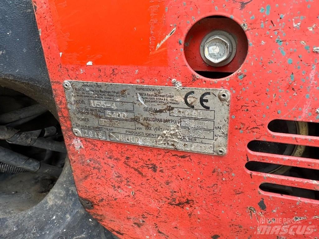 Kubota KX 055-4 Minigravemaskiner
