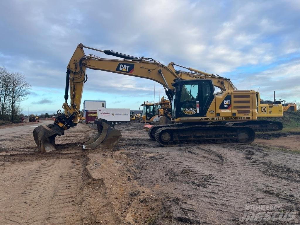 CAT 323 Nextgen Gravemaskiner på larvebånd