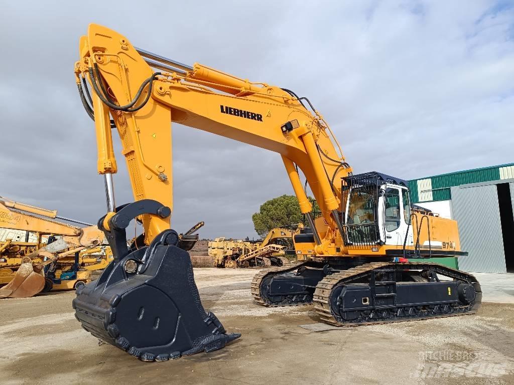 Liebherr R974C Gravemaskiner på larvebånd