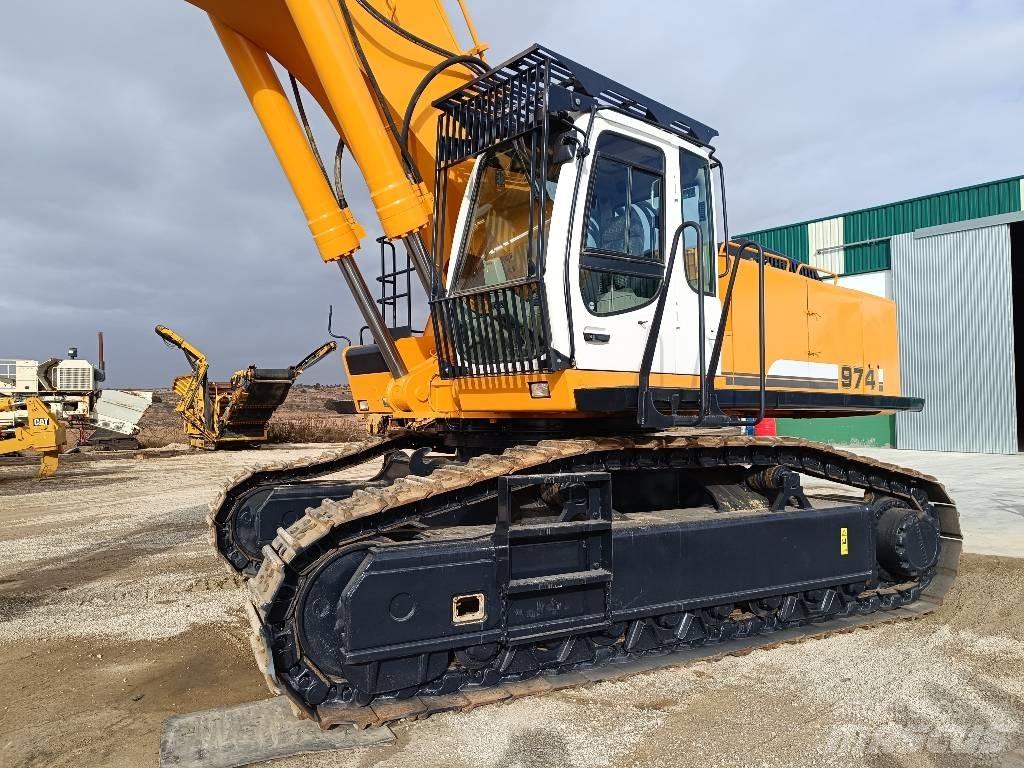 Liebherr R974C Gravemaskiner på larvebånd