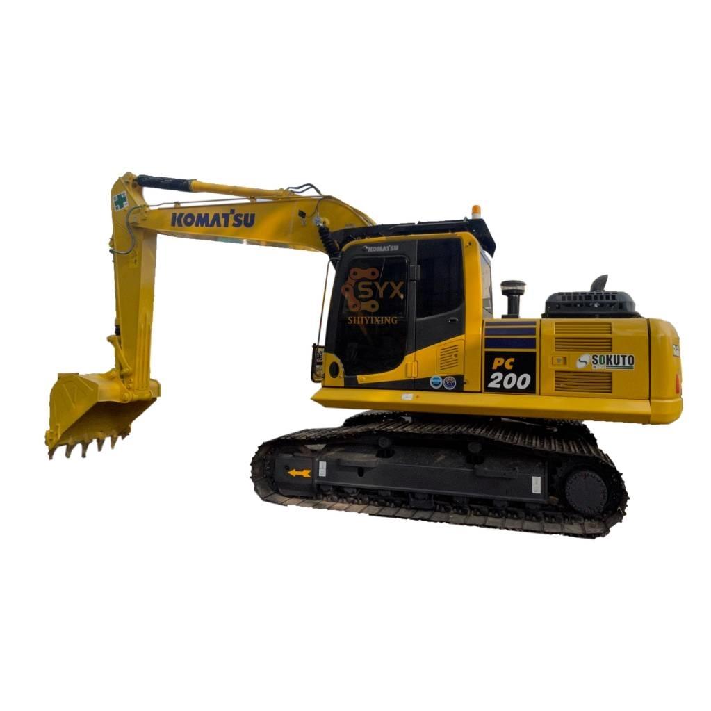 Komatsu PC 200 Gravemaskiner på larvebånd