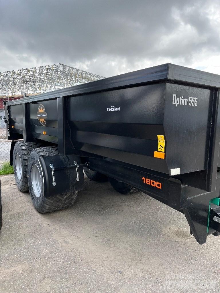 Palmse Trailer D1600 Skip loader anhænger