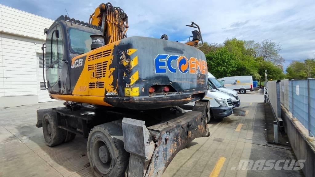 JCB JS 200 W Gravemaskiner på hjul